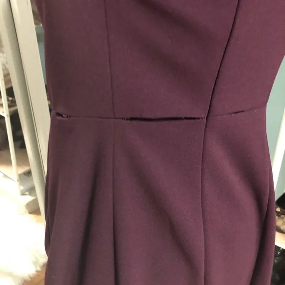 Calvin Klein Burgundy Dress💋 - Picture 4 of 4